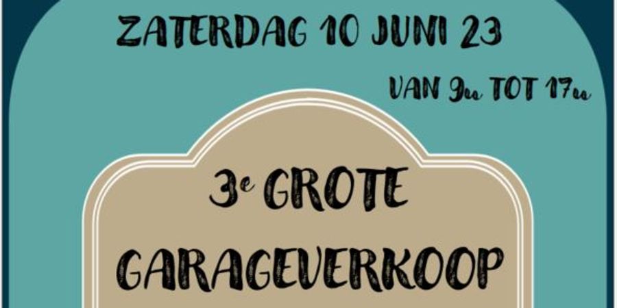 image - 3e Grote Garageverkoop Hingene