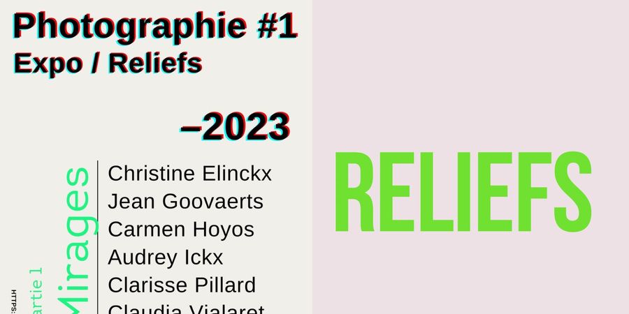 image - Reliefs. Exposition collective de photographie