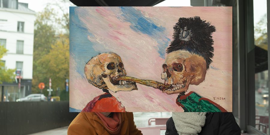 image - James Ensor. Inspired by Brussels