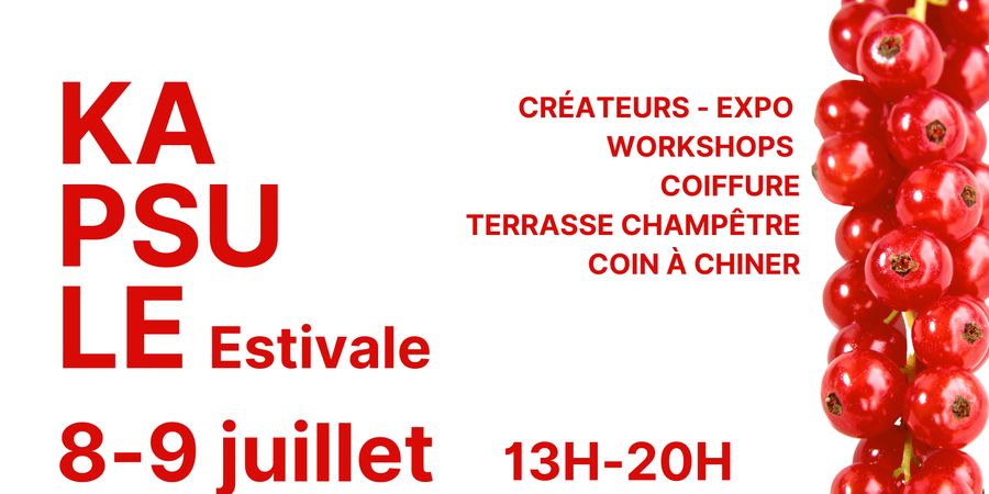 image - Kapsule Estivale