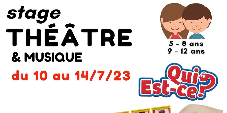 image - Stage d'été : Théâtre et Musique en collaboration avec Intermezzi