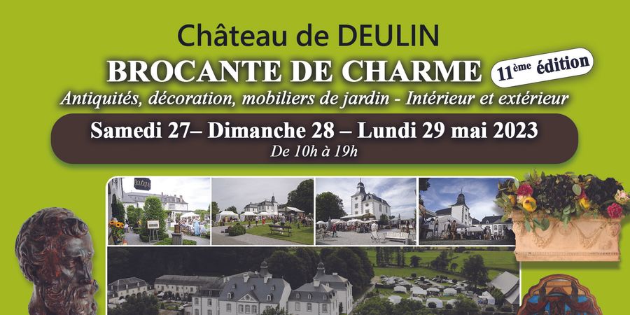 image - Charmante brocante in het Kasteel van Deulin