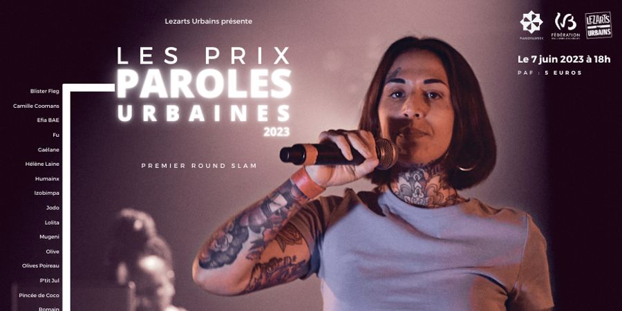 image - Les prix paroles urbaines - Premier round slam