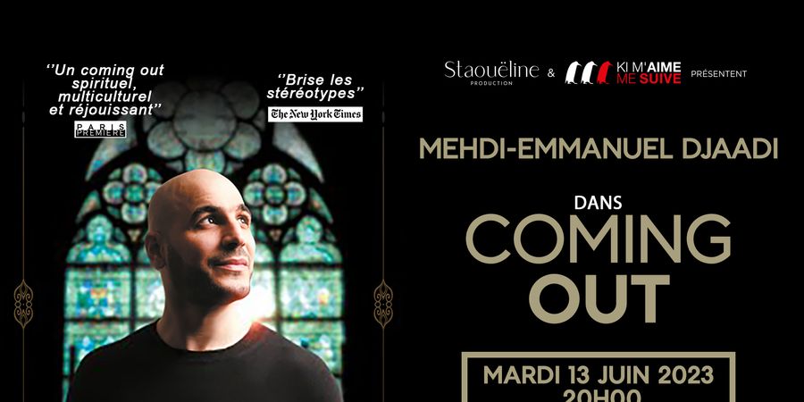 image - Mehdi Djaadi Dans coming out Bruxelles