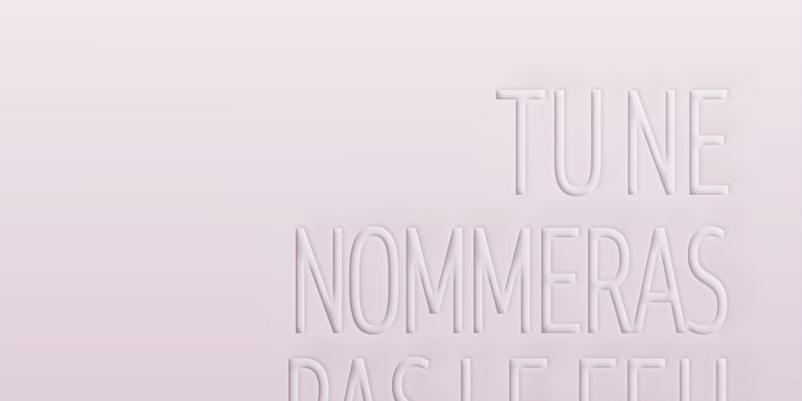 image - Tu ne nommeras pas le feu