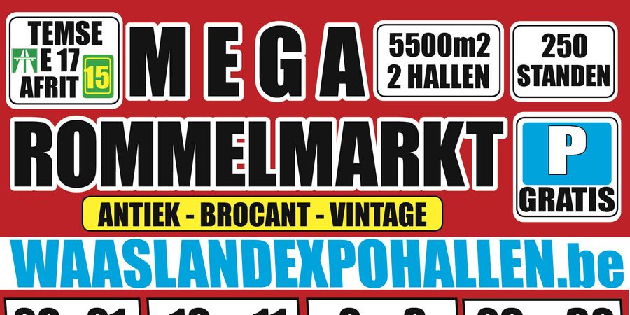 image - MEGA Rommelmarkt