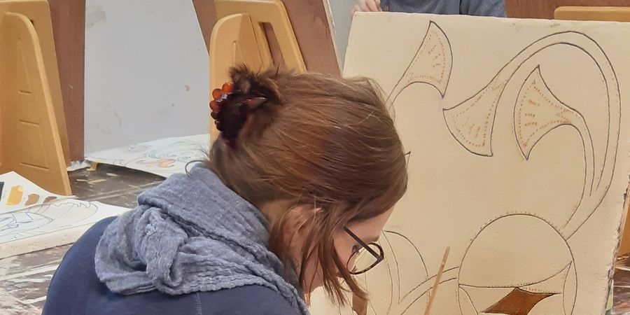 image - Stage de sensibilisation à la technique du sgraffite