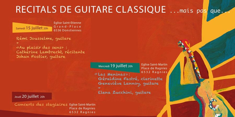 image - Récitals de guitare classique