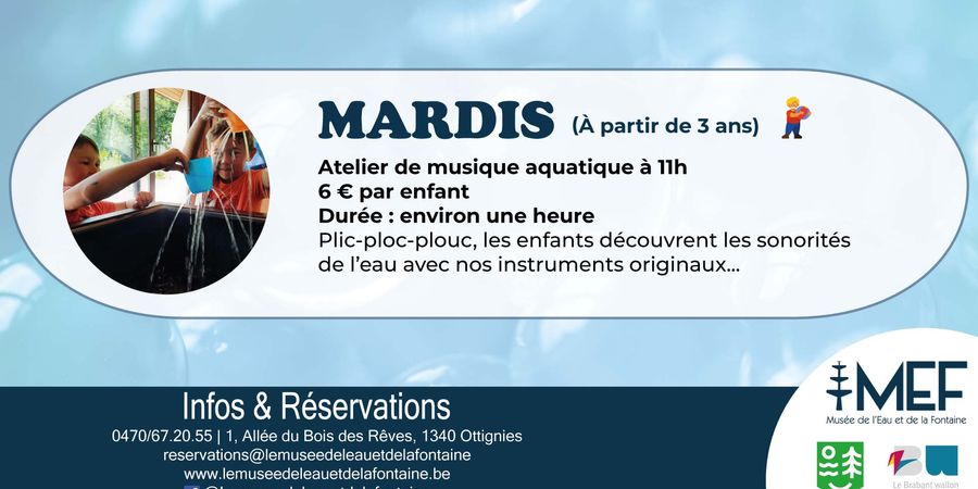 image - Atelier de musique aquatique