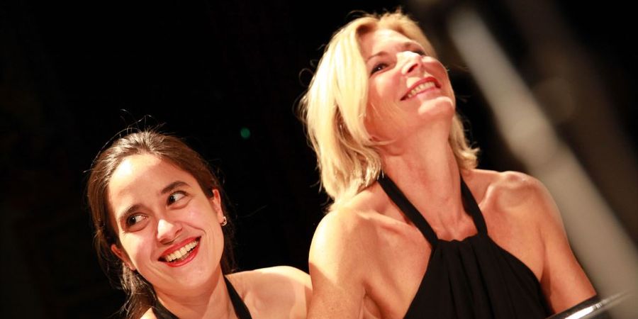 image - Duo ClairObscur – Emmanuelle Maggesi et Anne Wischik & le peintre Frédéric Haire