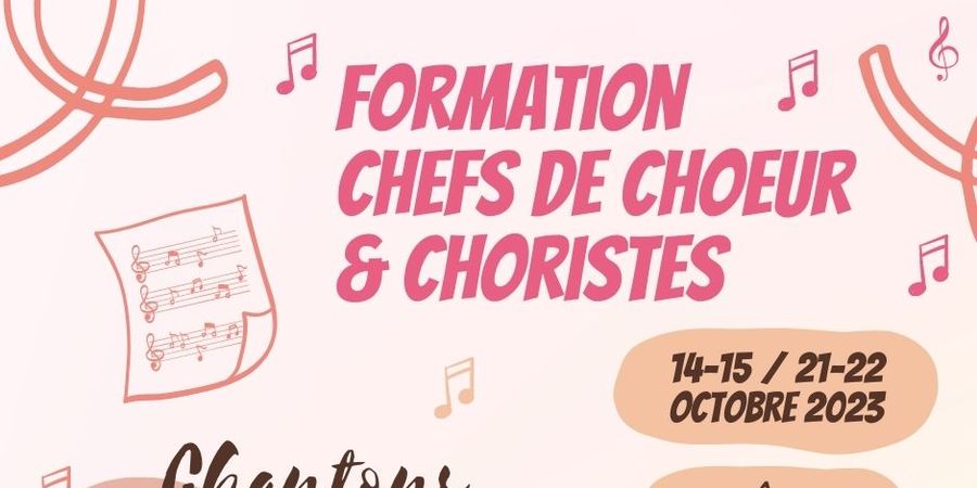 image - Formation chefs de chœur et choristes