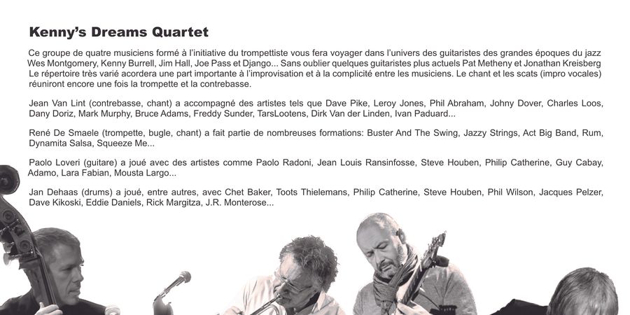 image - René De Smaele quartet ( Kenny's Dreams)