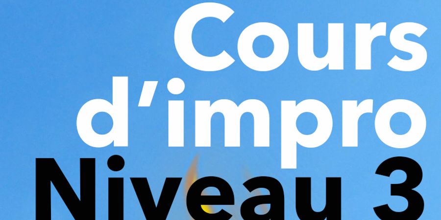 image - Cours hebdomadaires d'improvisation pour adultes - Niveau 3