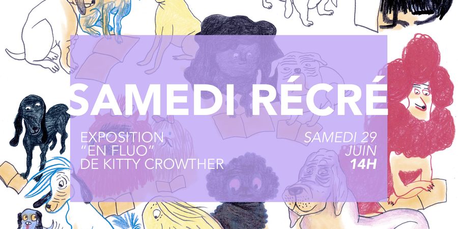 image - Samedi récré - En Fluo - Kitty Crowther