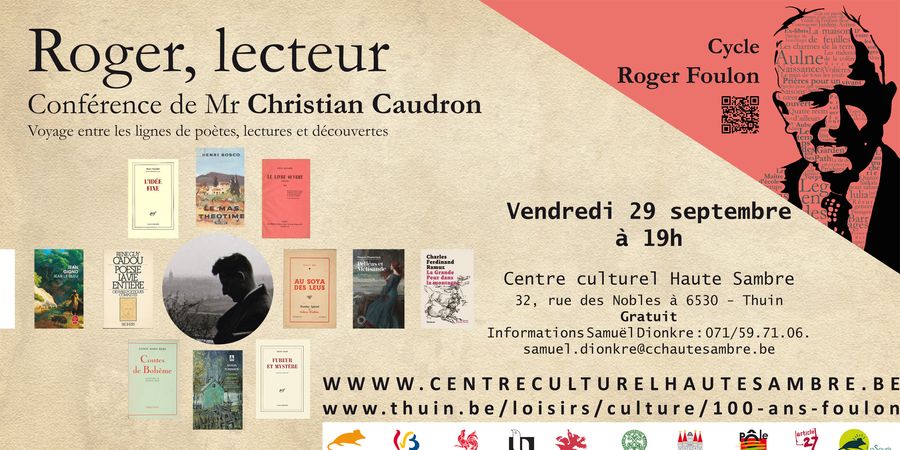 image - Conférence « Roger, lecteur »