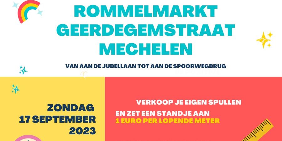 image - Rommelmarkt Geerdegemstraat Mechelen
