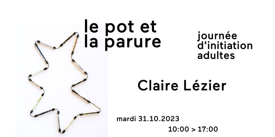 image - Le pot et la parure - Initiation pour adulte à la céramique