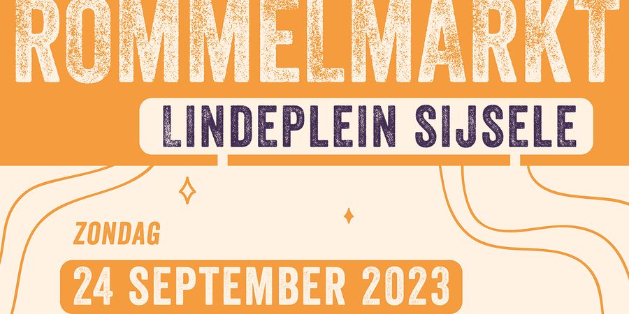 image - Rommelmarkt aan Lindeplein in Sijsele-Damme