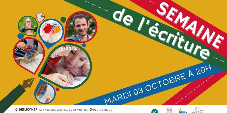 image - Semaine de l'écriture | Conférence 