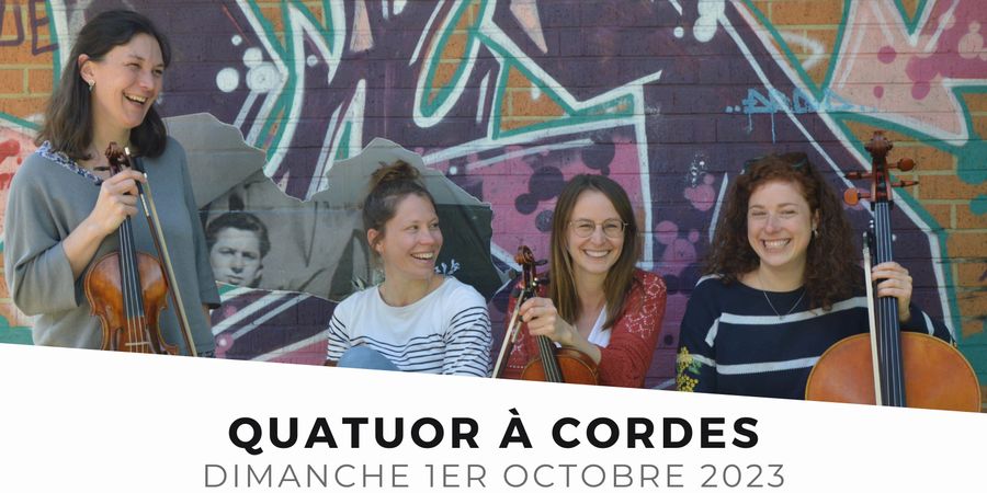 image - Concert de rentrée : quatuor à cordes