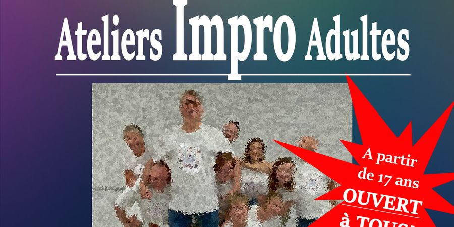 image - Atelier impro adultes ( à partir de 17 ans )