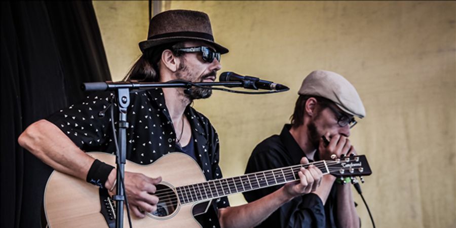 image - Buurt Bar de Quartier I Concert Jo & Reg (blues) & vernissage Laura Vitale