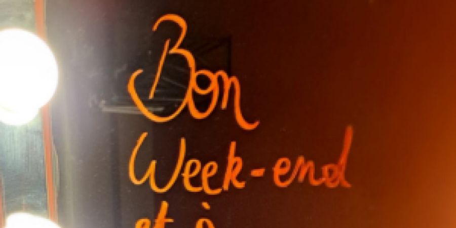 image - Bon week-end et à lundi