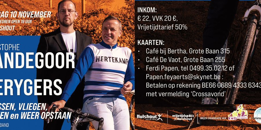 image - Christophe Vandegoor & Paul Herygers, Crossen, Vliegen, Duiken en Weer Opstaan