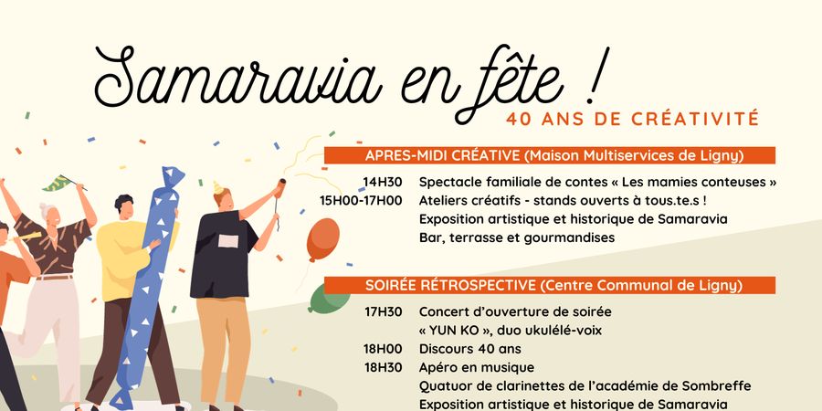 image - Samaravia fête ses 40 ans !