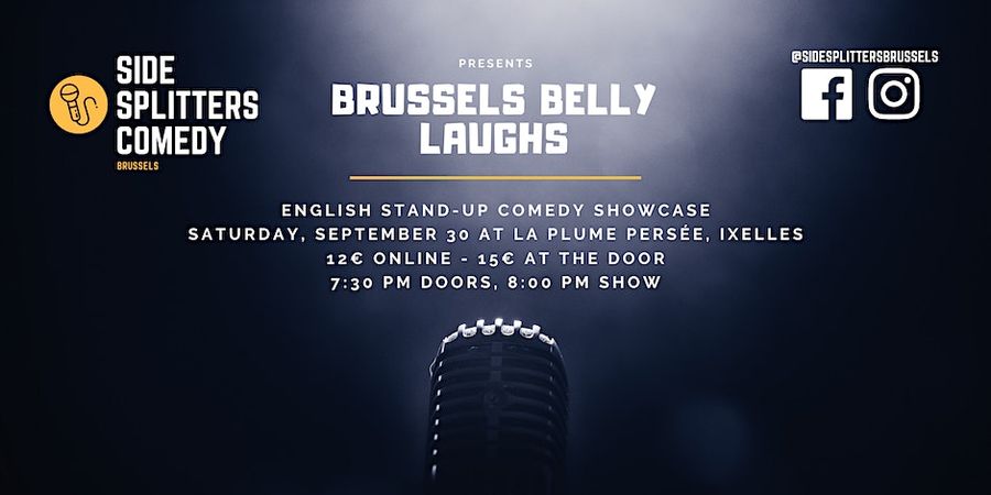 image - Brussels Belly Laughs: English-speaking stand-up comedy showcase