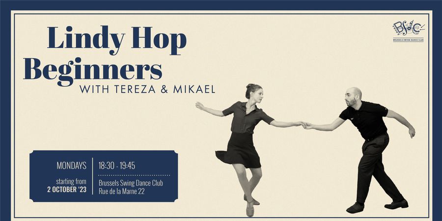 image - Lindy Hop Debutants / les lundis 18:30-19:45