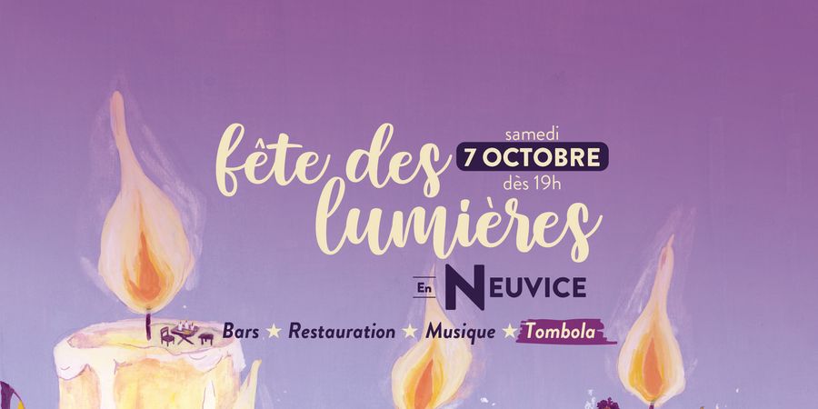 image - La fête des lumières ☆ la nocturne des coteaux en Neuvice