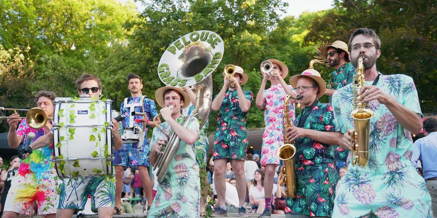 image - Soirée guinguette et concerts (Pelouse Grass Band - Les Roock'in - Simboo)
