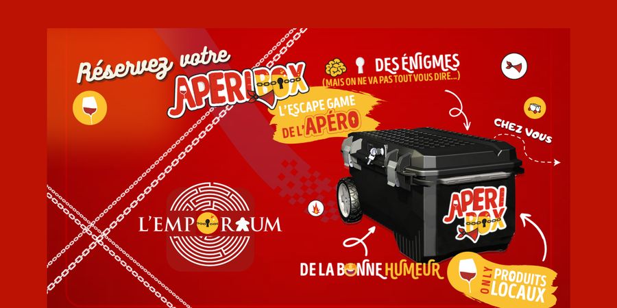 image - Apéri'Box - L'escape game à domicile à l'heure de l'apéro ! 