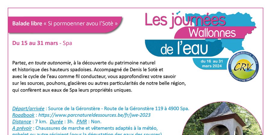 image - Balade libre « Si pormoenner avou l’Sotè »