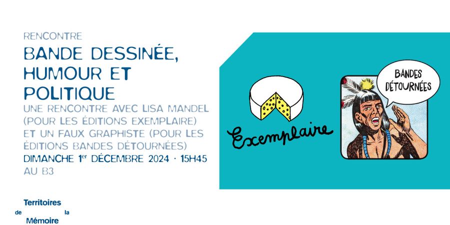 image - Bande dessinée, humour et politique – avec Lisa Mandel et Un Faux Graphiste
