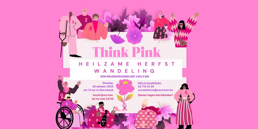 image - Think Pink - Heilzame herfstwandeling