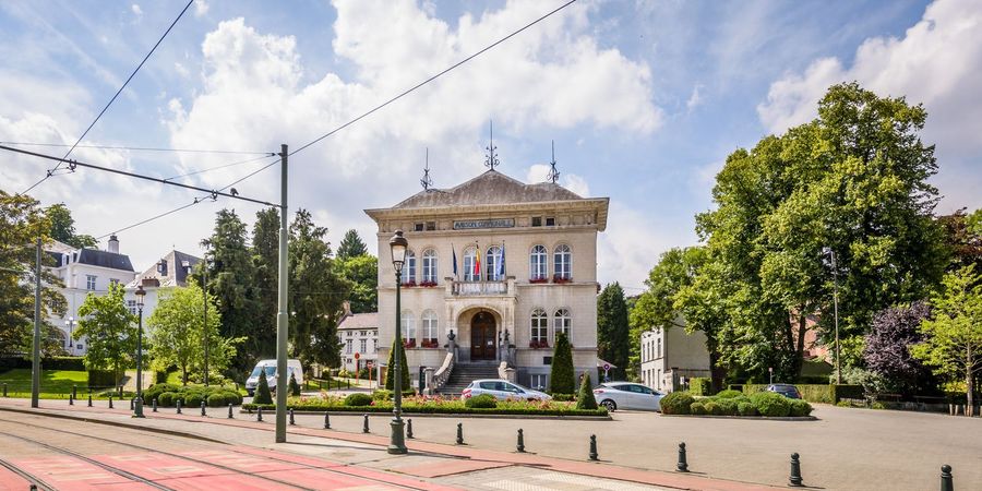 image - Watermael Boitsfort sous les pinceaux de Paul Delvaux