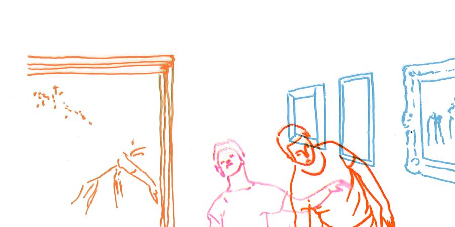 image - Atelier/visite – Du Devant au Dedans – Expérience d’une œuvre d’art autrement