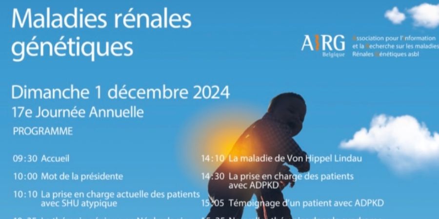 image - 17e journée thématique de l’A.I.R.G. sur les maladie rénales génétiques.