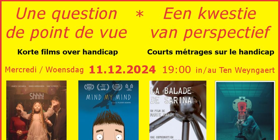 image - Een kwestie van perspectief - korte films over handicap