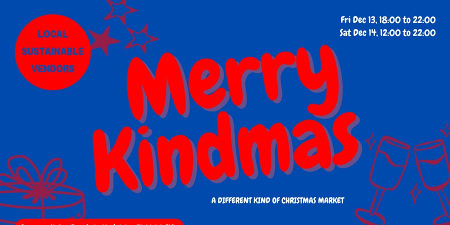 image - Merry Kindmas - Duurzame en zachtaardige kerstmarkt