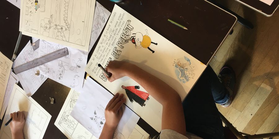 image - La bande dessinée et les trains