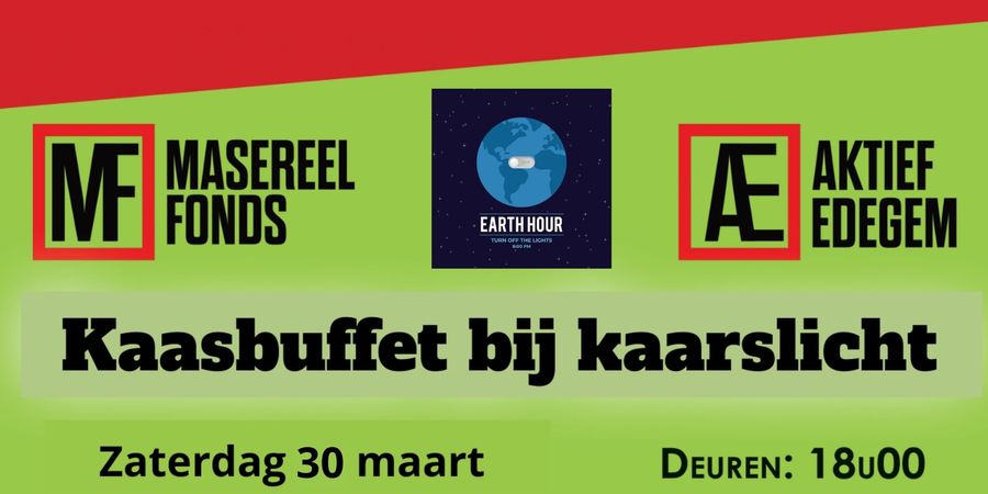 image - After Earth Hour: Kaasbuffet bij kaarslicht