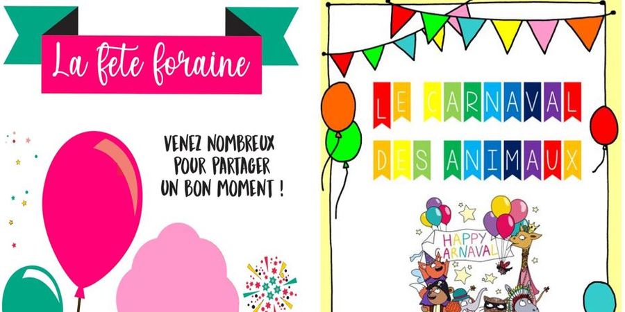 image - Stages de détente : La fête foraine 2,5 ans à 12 ans