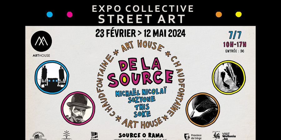 image - Expo collective Street Art - Michaël Nicolaï, Sozyone, This, Soke