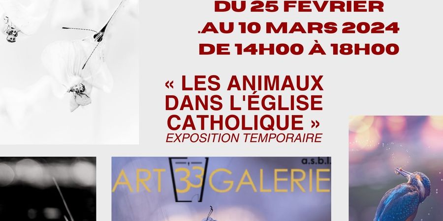 image - Les animaux dans l'église Catholique - Exposition temporaire