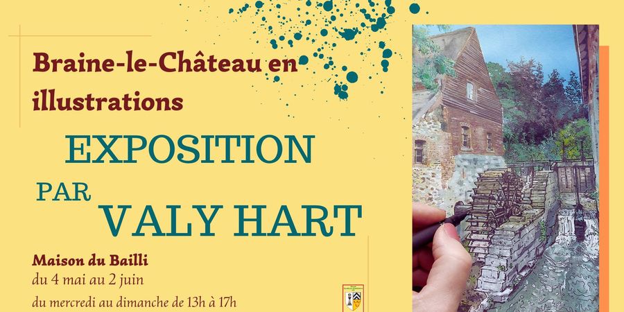 image - Braine-le-Château en illustrations par Valy Hart