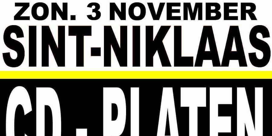 image - Cd & Platenbeurs + Boekenbeurs te Sint-Niklaas