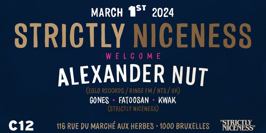 image - C12 x Strictly Niceness